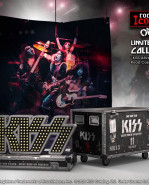 Kiss Rock Ikonz On Tour Road Case socha + Stage Backdrop Set Alive! Tour